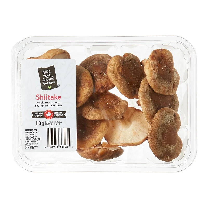Champignons Shitaké de Mon marché fraîcheur Plateau de 113 g