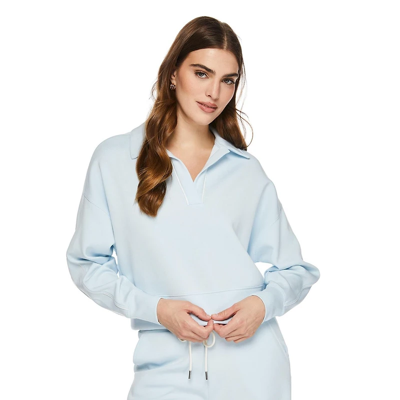 George Women's Polo Soft Knit Popover