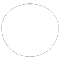 Collier en chaîne à bille de Miabella en argent sterling