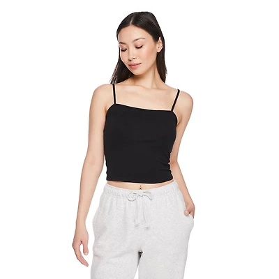 No Boundaries Women's Cropped Cami, Sizes XS-XXL