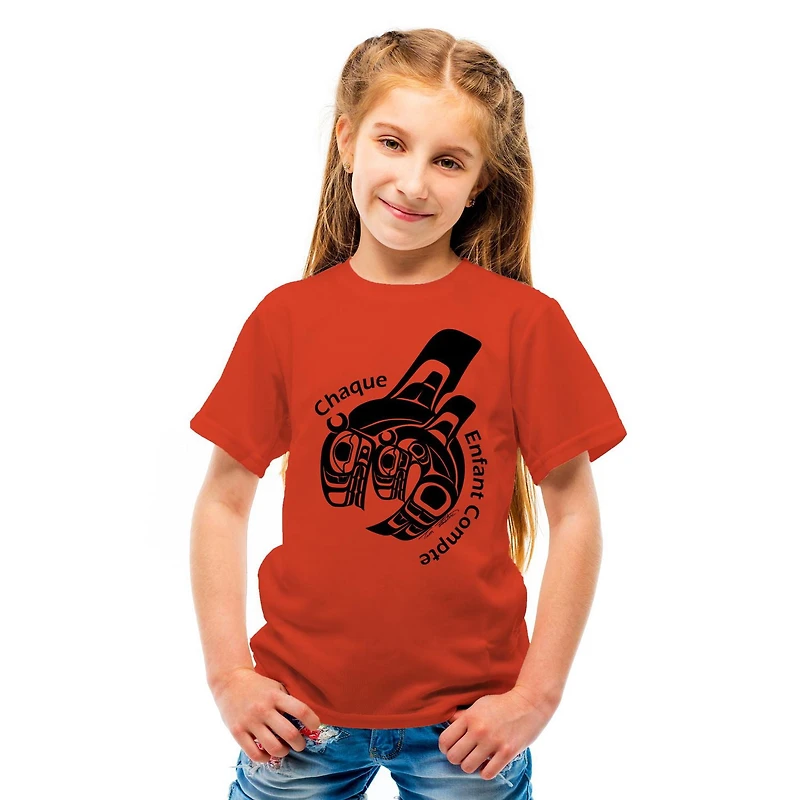 Youth Every Child Matters Short Sleeve Crewneck Cotton Tee