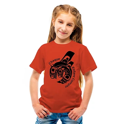 Youth Every Child Matters Short Sleeve Crewneck Cotton Tee