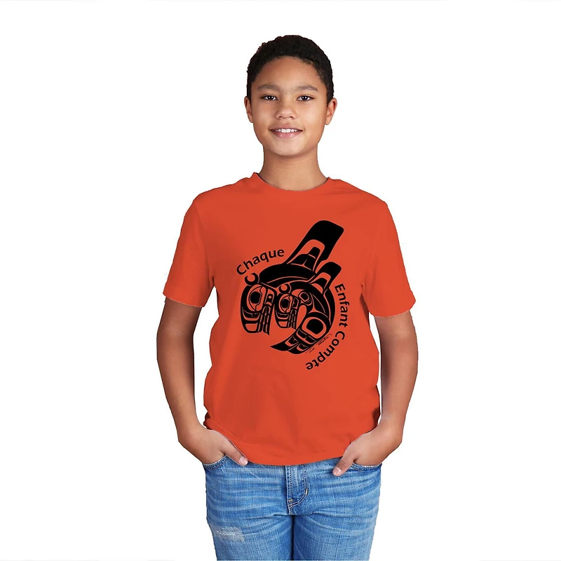 Youth Every Child Matters Short Sleeve Crewneck Cotton Tee