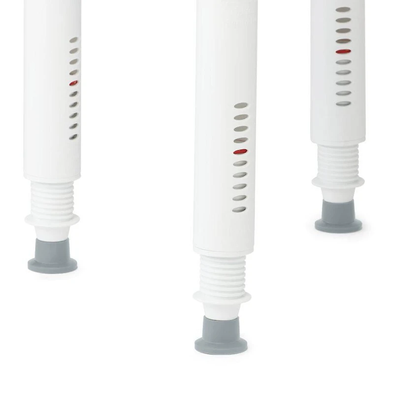 Chaise de douche Medline avec accoudoirs et dossier