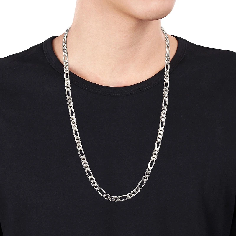 Collier figaro de Miabella en argent sterling