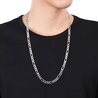Collier figaro de Miabella en argent sterling