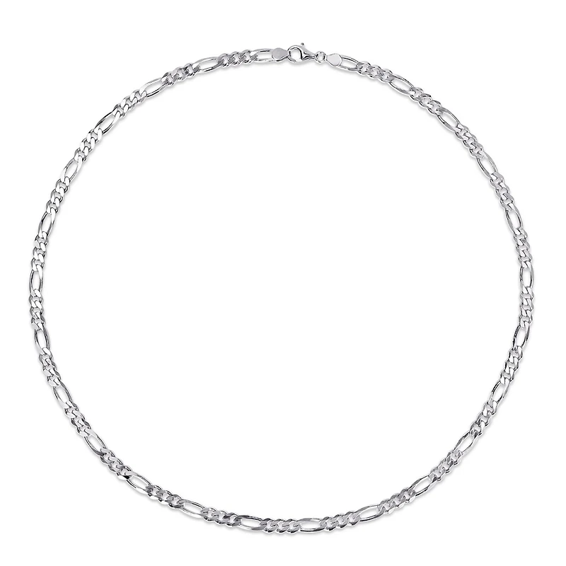 Collier figaro de Miabella en argent sterling