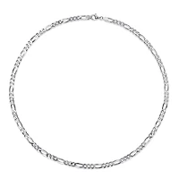 Collier figaro de Miabella en argent sterling