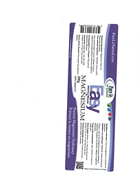 Poudre de magnésium Easy Vitamins & Minerals Natural de Pure-lē