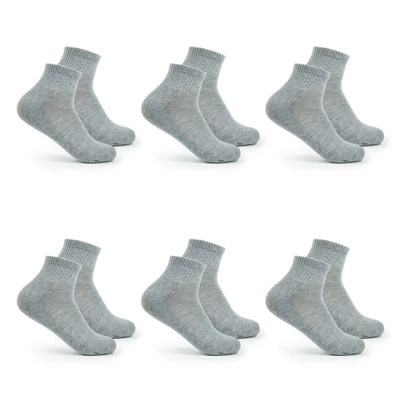 Fruit of the Loom All Day Comfort Ankle Socks (6-pack)