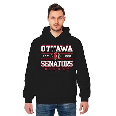 Sweat à capuche à manches longues pour hommes des Sénateurs d'Ottawa de la LNH *Exclusivité en ligne