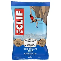 CLIF BAR Energy Bars, Chocolate Chip, High in Protein, Contains 70% Organic Ingredients,  (Pack of 12), 68 g