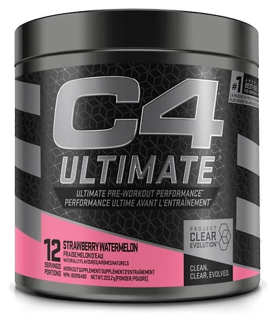 C4 Ultimate Pre-Workout 12serv Strawberry Watermelon