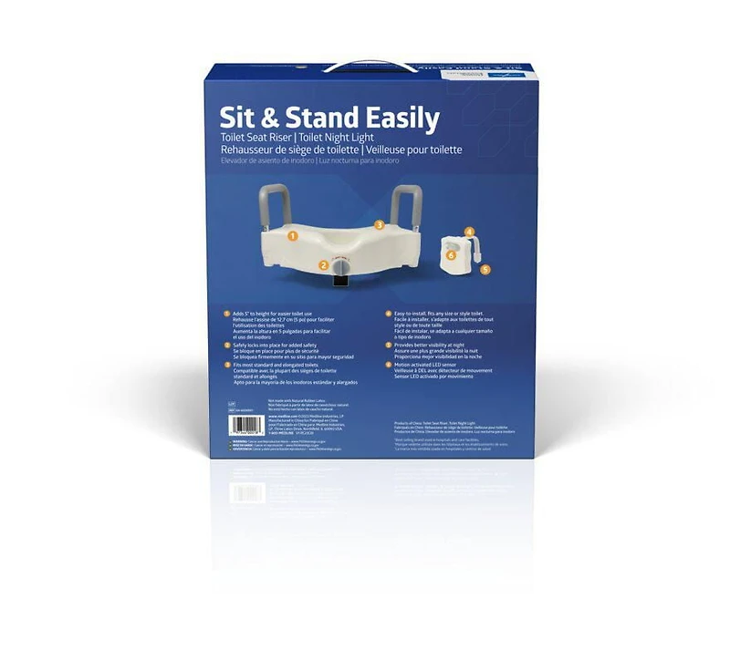Medline Sit and Stand Easily Toileting Kit