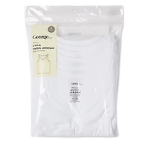 George Men's A-Shirt 6-Pack, Sizes S-XL