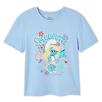 The Smurfs Girls' Smurfette Tee, Sizes XS-XL