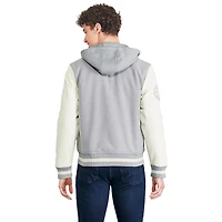 Blouson aviateur à capuchon Zero Tolerance pour hommes Tailles P-2XL