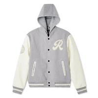 Blouson aviateur à capuchon Zero Tolerance pour hommes Tailles P-2XL