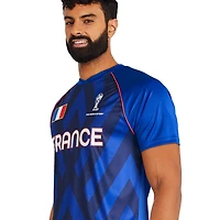 Maillot France FIFA pour hommes Tailles P-2XL