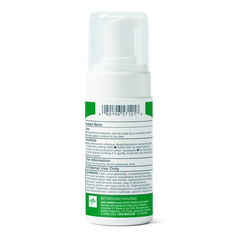 Remedy Clinical Nettoyant moussant sans parfum et sans rinçage