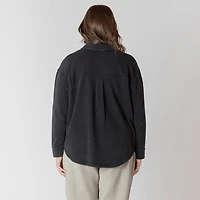 Devoted Women's Plus Long sleeve Button up shirt, shirt