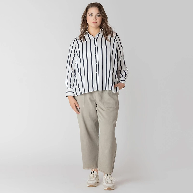 Devoted Women's Plus long sleeve blouse