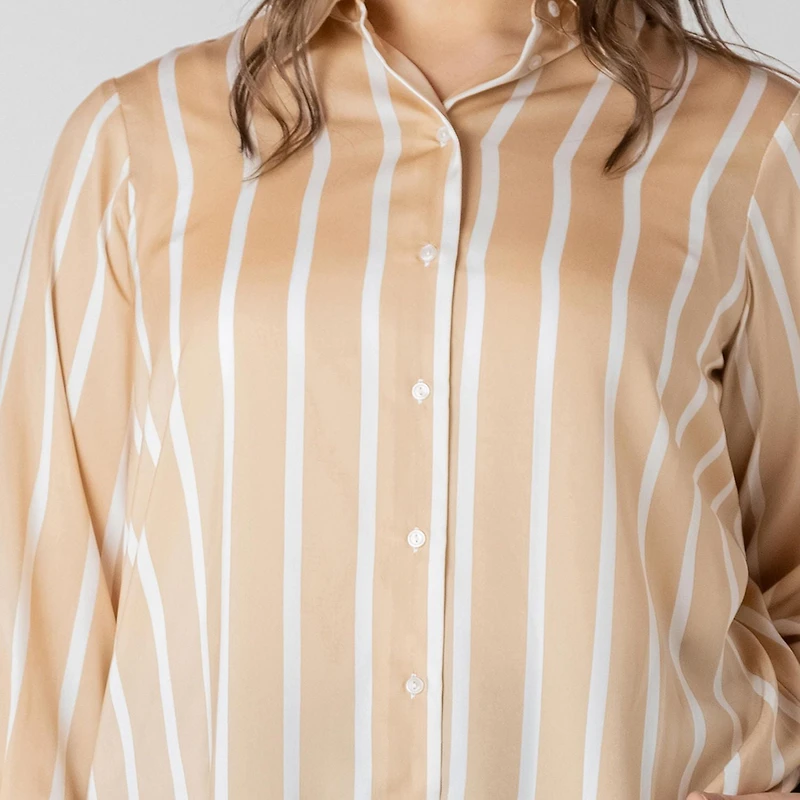 Devoted Women's Plus Long sleeve blouse, blouse