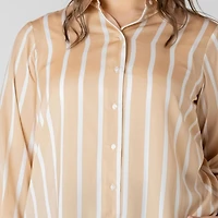 Devoted Women's Plus Long sleeve blouse, blouse