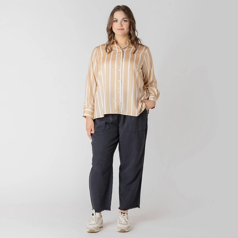 Devoted Women's Plus Long sleeve blouse, blouse
