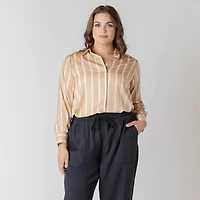 Devoted Women's Plus Long sleeve blouse, blouse