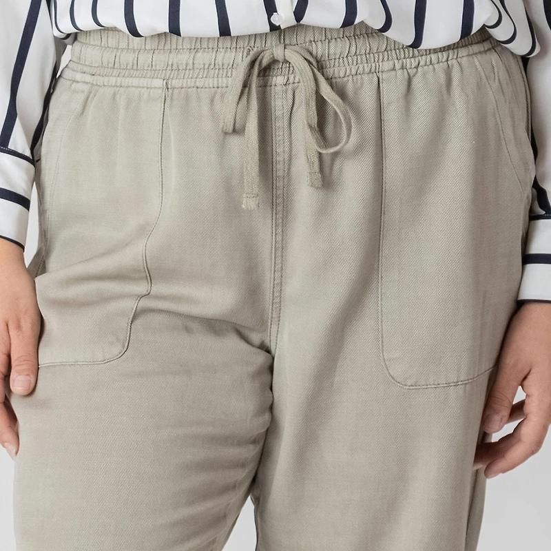 Devoted Women's Plus Wide leg joggers