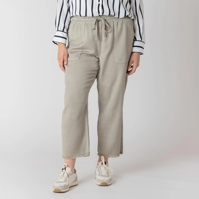 Devoted Women's Plus Wide leg joggers