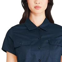 Chemise de travail à manches courtes Dickies pour femmes Tailles P-TTG