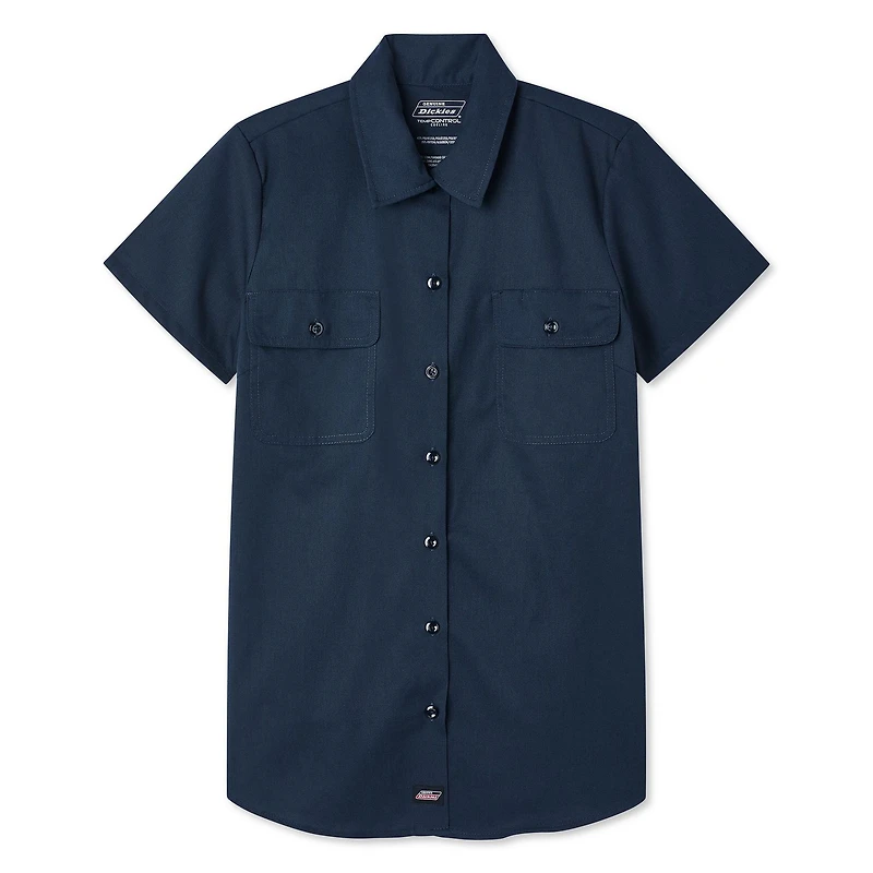 Dickies Women's Work Short Sleeve Shirt, Sizes S-XXL