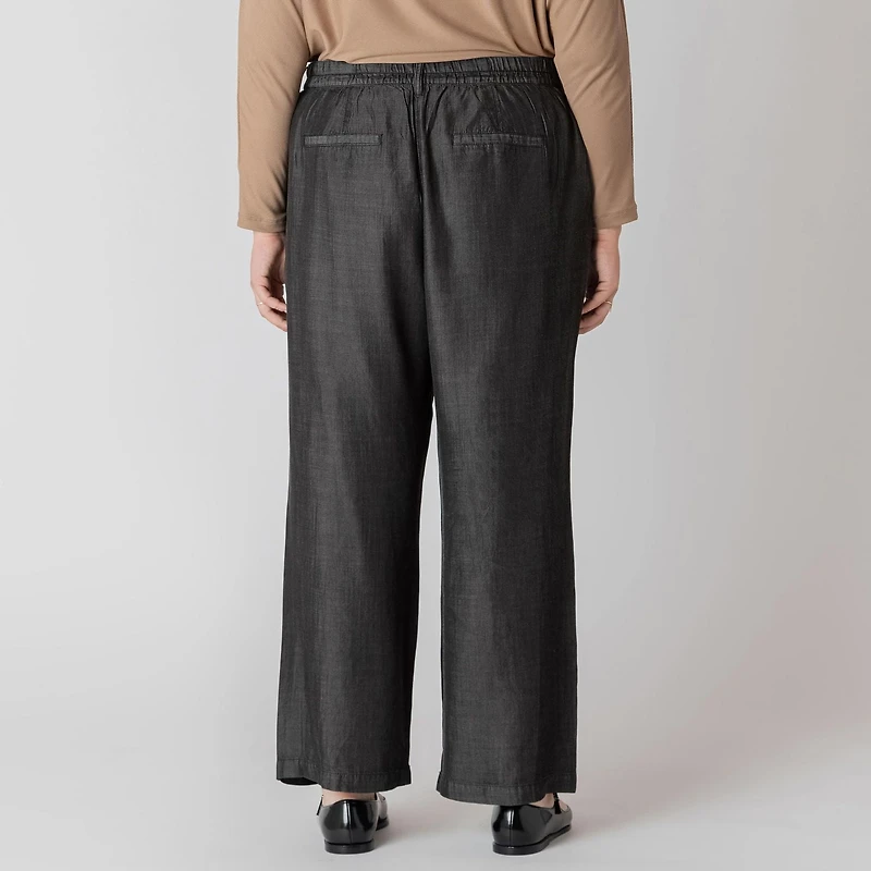 Devoted Taille Plus Femme Pantalon en jean à jambe large