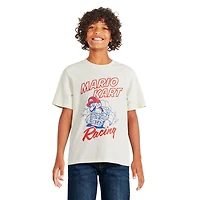T-shirt Mario Kart Super pour garçons Tailles TP–TG