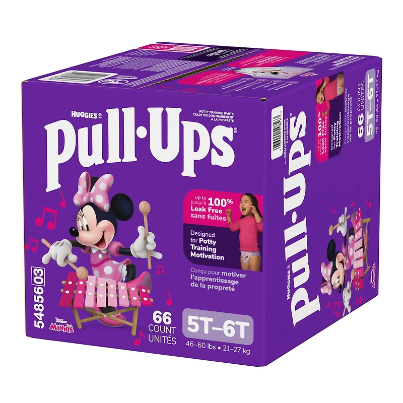 Sous-vêtements d’entraînement pour filles Pull-Ups, Emballage Économie, Taille: 2T - 6T Taille: 2T - 6T | 104 - 66 sous-vêtements
