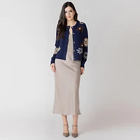 Devoted Flowy Midi Skirt, skirt