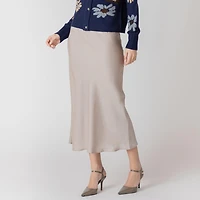 Devoted Flowy Midi Skirt, skirt