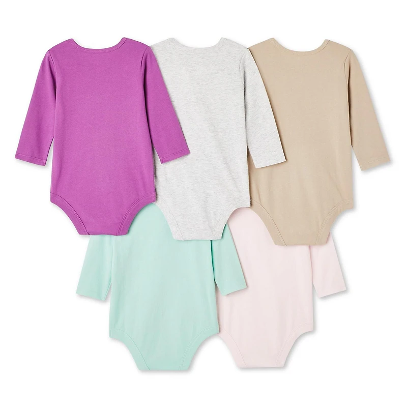 Lot de 5 cache-couches George pour bébés filles Tailles 0-24 mois