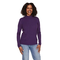 Iyla Women's Cable Knit Sweater, Sizes S-XXL
