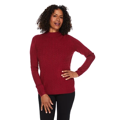 Iyla Women's Cable Knit Sweater, Sizes S-XXL