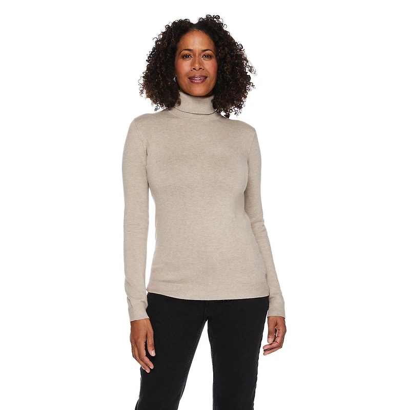 Chandail à col roulé Iyla pour femmes Tailles P-TTG