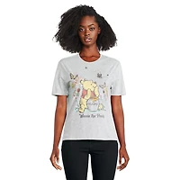 T-shirt Winnie l’ourson Disney pour femmes Tailles TP–TG