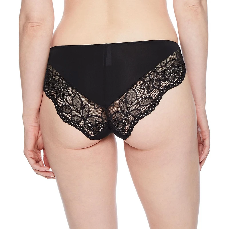 Lot de 2 petites culottes à taille basse en dentelle George pour femmes Tailles P-TG