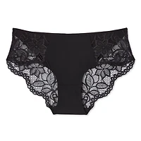 Lot de 2 petites culottes à taille basse en dentelle George pour femmes Tailles P-TG