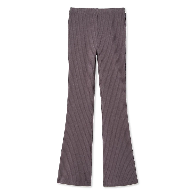 Pantalon évasé en tricot côtelé George pour filles Tailles TP–TG
