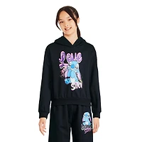 Haut à capuchon Stitch Disney pour filles Tailles TP–TG