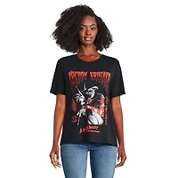 T-shirt à manches courtes Les Griffes de la nuit pour femmes Tailles TP–TG