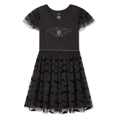 George Girls' Halloween Bat Dress
